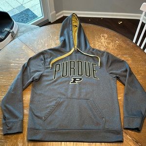 Purdue men’s fleece lined hoodie